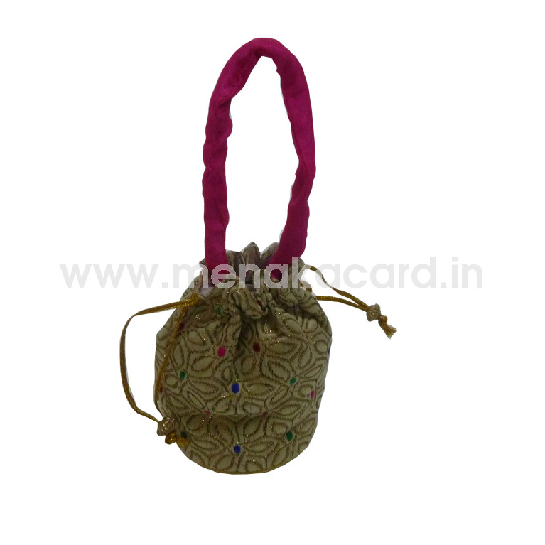 Potli bag - Flower design 