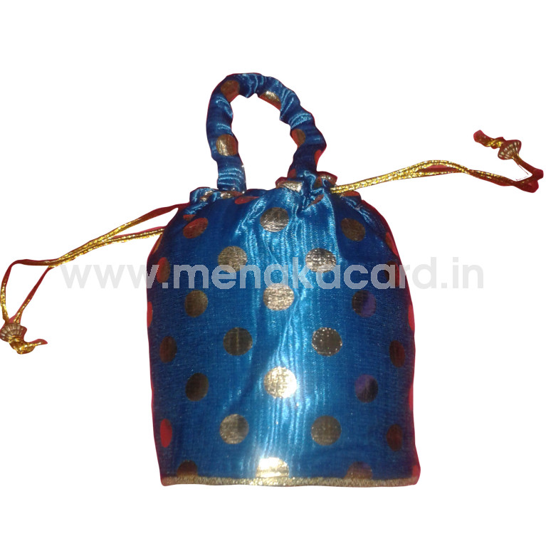 Potli bag - Golden dot