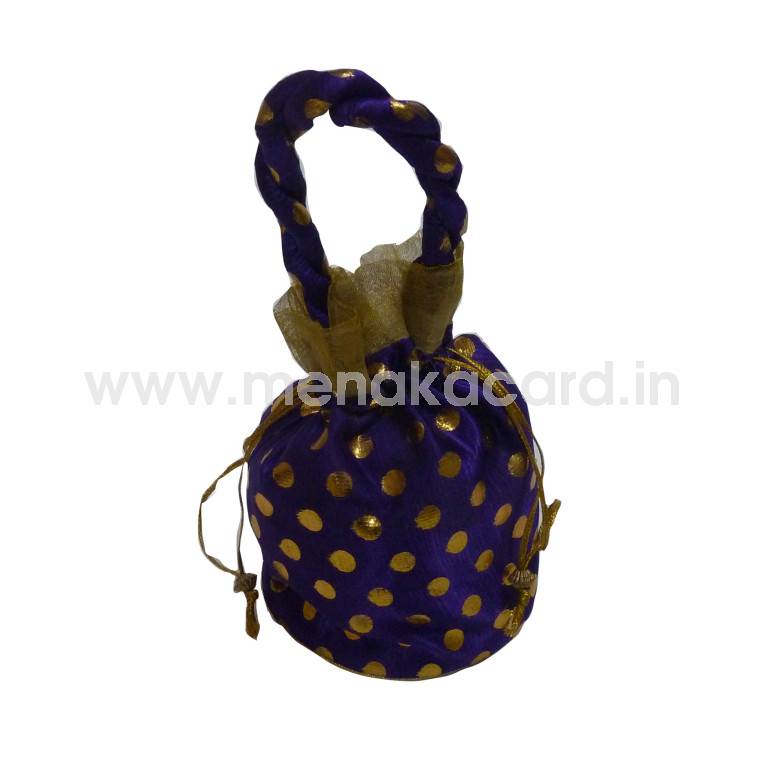 Potli baPotli bag - Golden dot