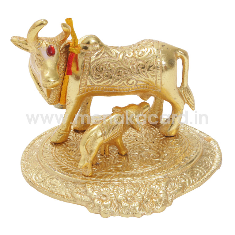 Cow and Calf No. 2 (Gold) 
