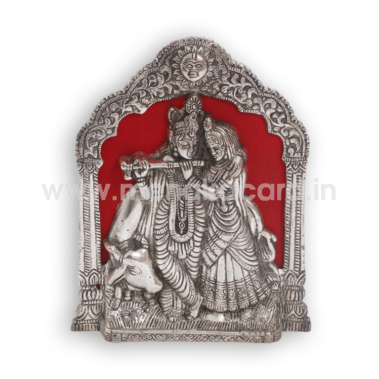 Radha Krishna Cow Frame