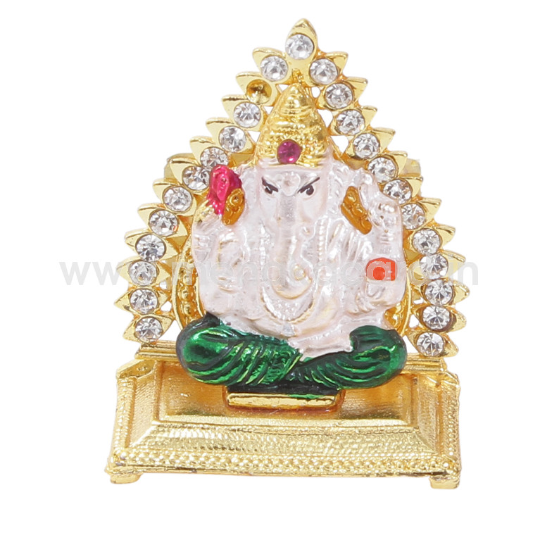 Designer Ganesha in parivar