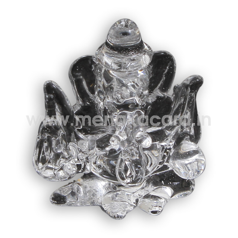 Crystal lucky Ganesha